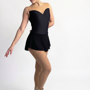 maillot negro patinaje