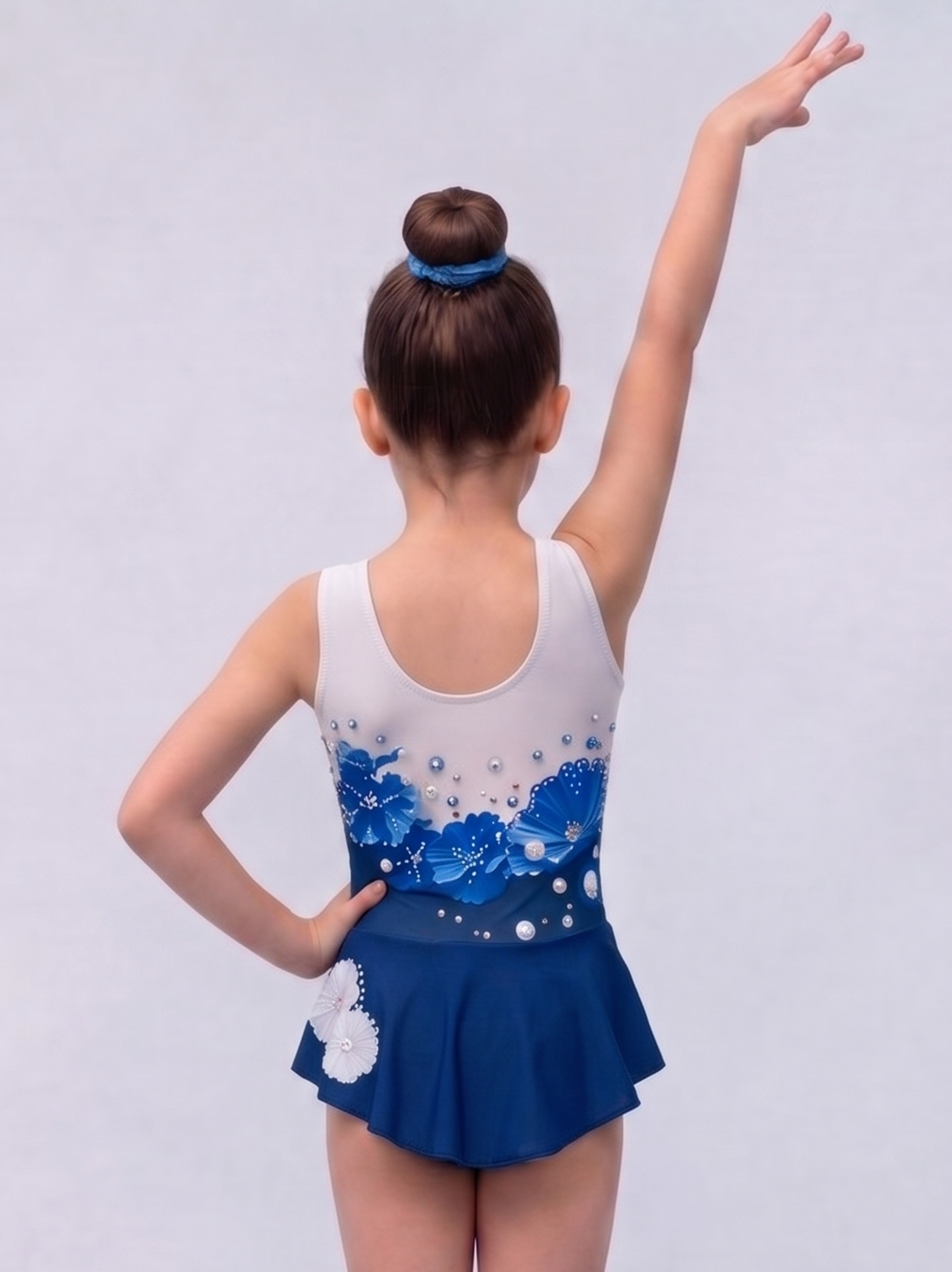 Maillot niña gimnasia GR012 - Imagen 2