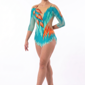 maillot en tonos verdes