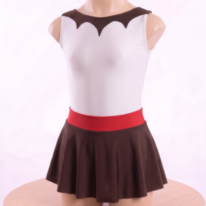 maillot patinaje niña de vaquera