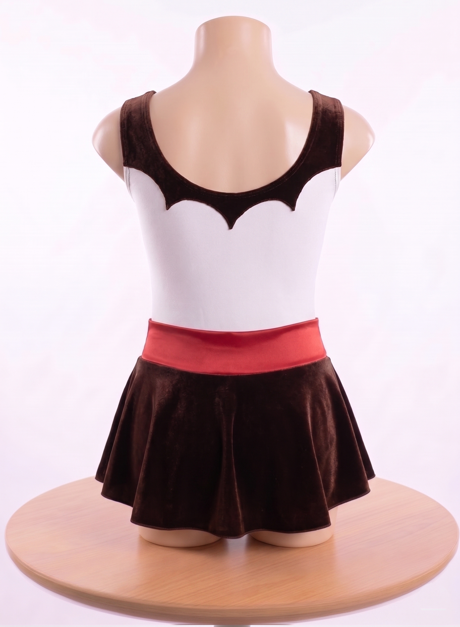 maillot patinaje niña de vaquera