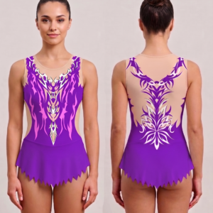 bonito maillot gimnasia