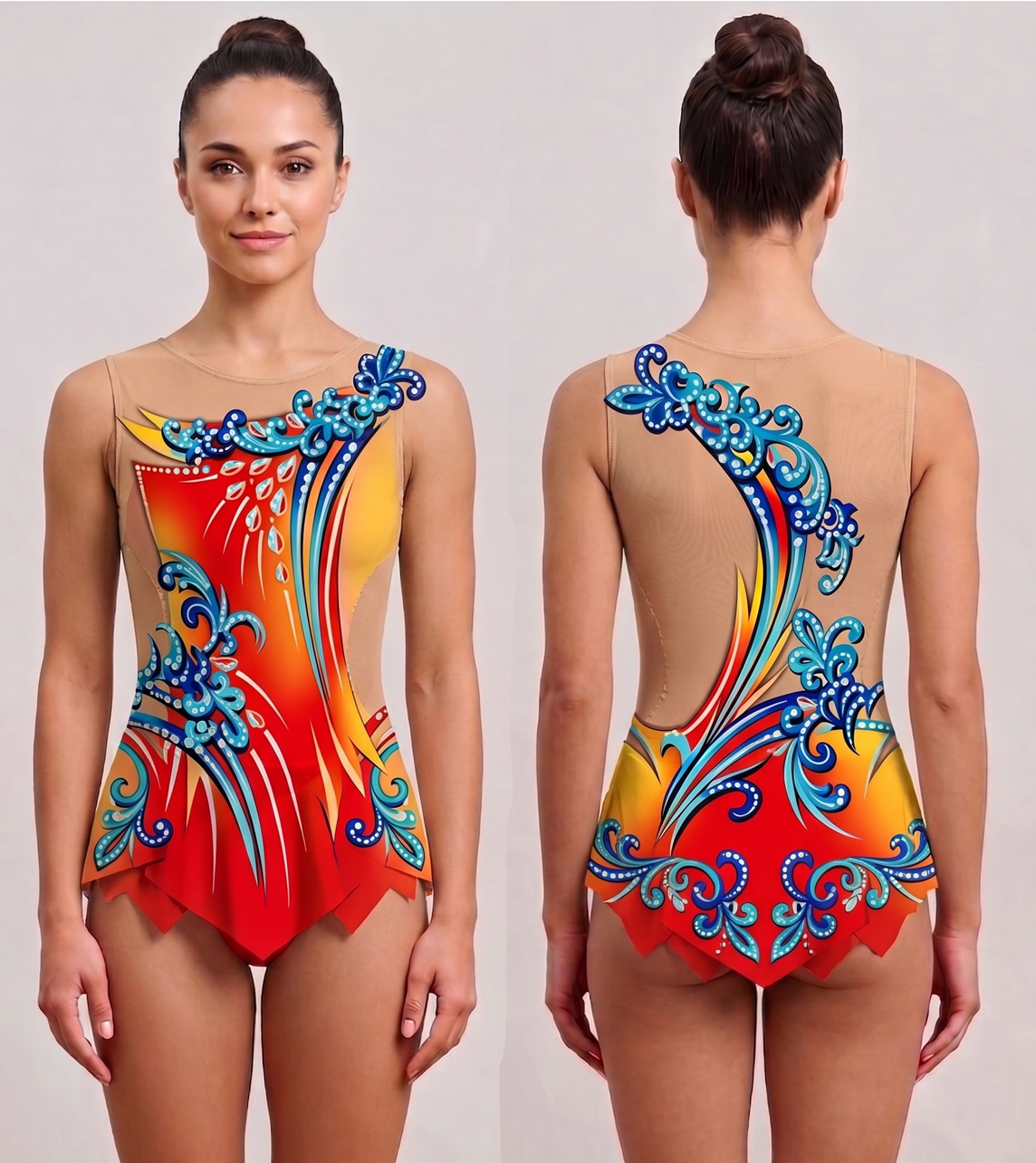 maillot gimnasia bonito