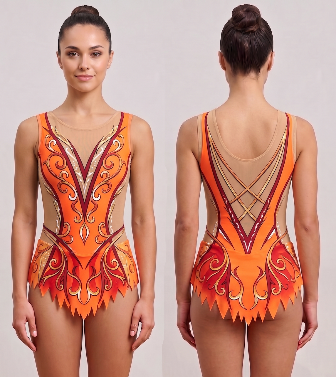 maillot gimnasia bonito