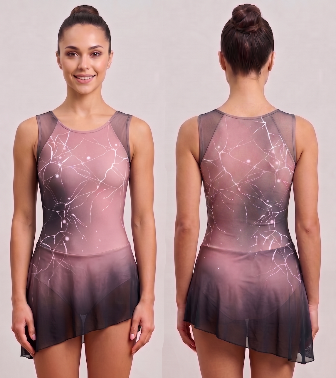 BONITO MAILLOT PATINAJE