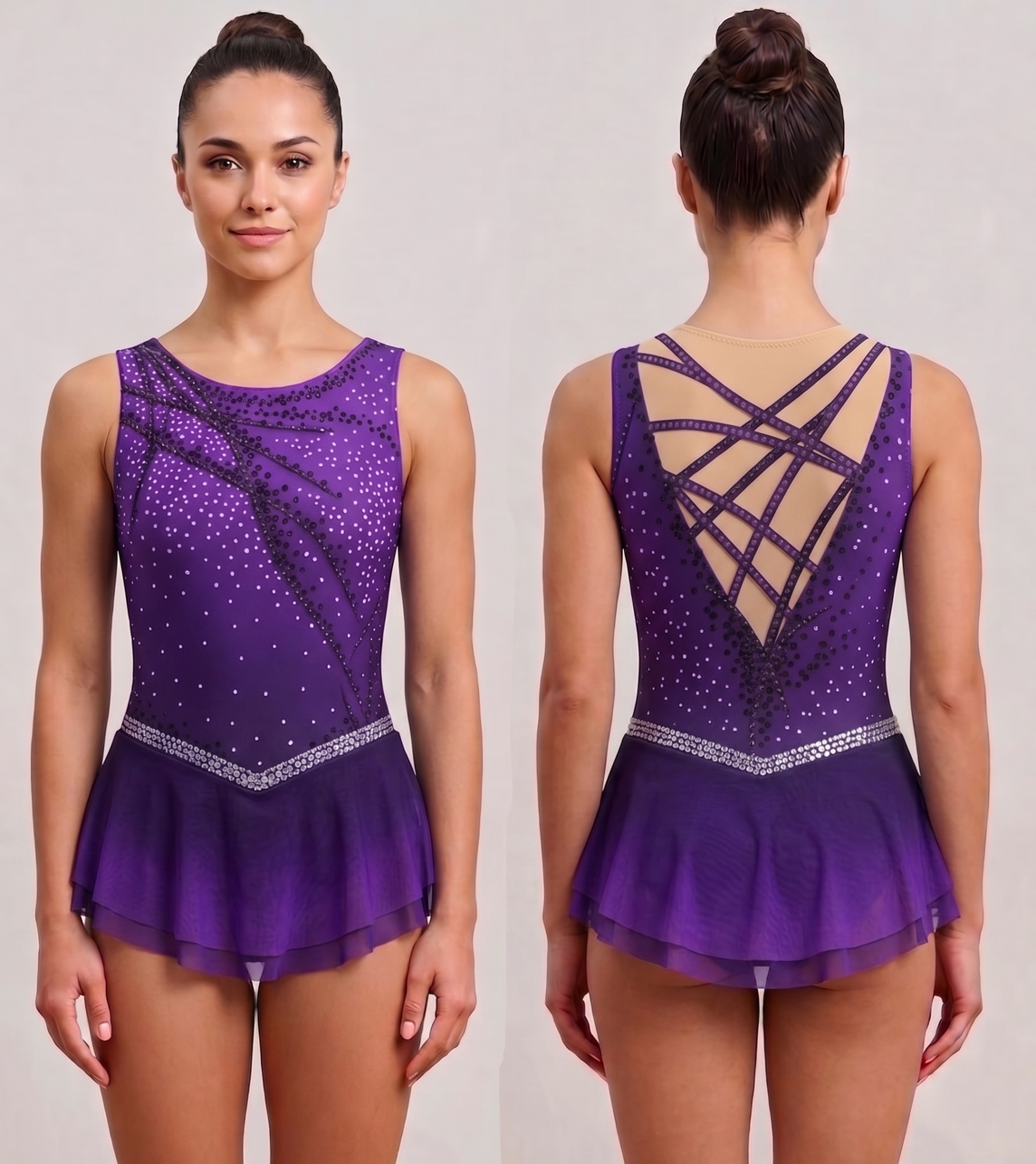 BONITO MAILLOT PATINAJE