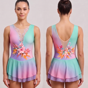 BONITO MAILLOT PATINAJE