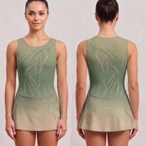 maillot bonito para patinaje