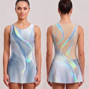 maillot bonito para patinaje