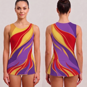 maillot bonito para patinaje