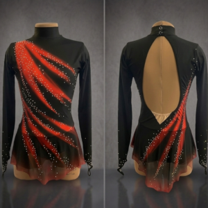 maillot patinaje elegante